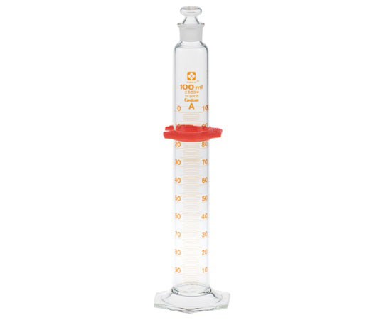 SIBATA SCIENTIFIC TECHNOLOGY LTD 026580-1001 A Graduated Cylinder with Plug Custom A 100mL